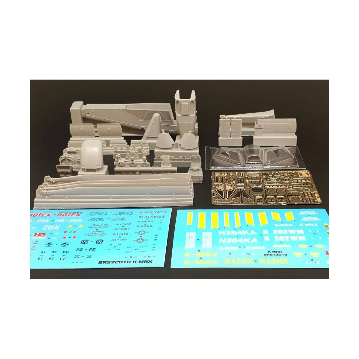 Kaman K-MAX, 1/72 - Brengun BRS72018 Kaman K-MAX, 1/72 - Brengun BRS72018