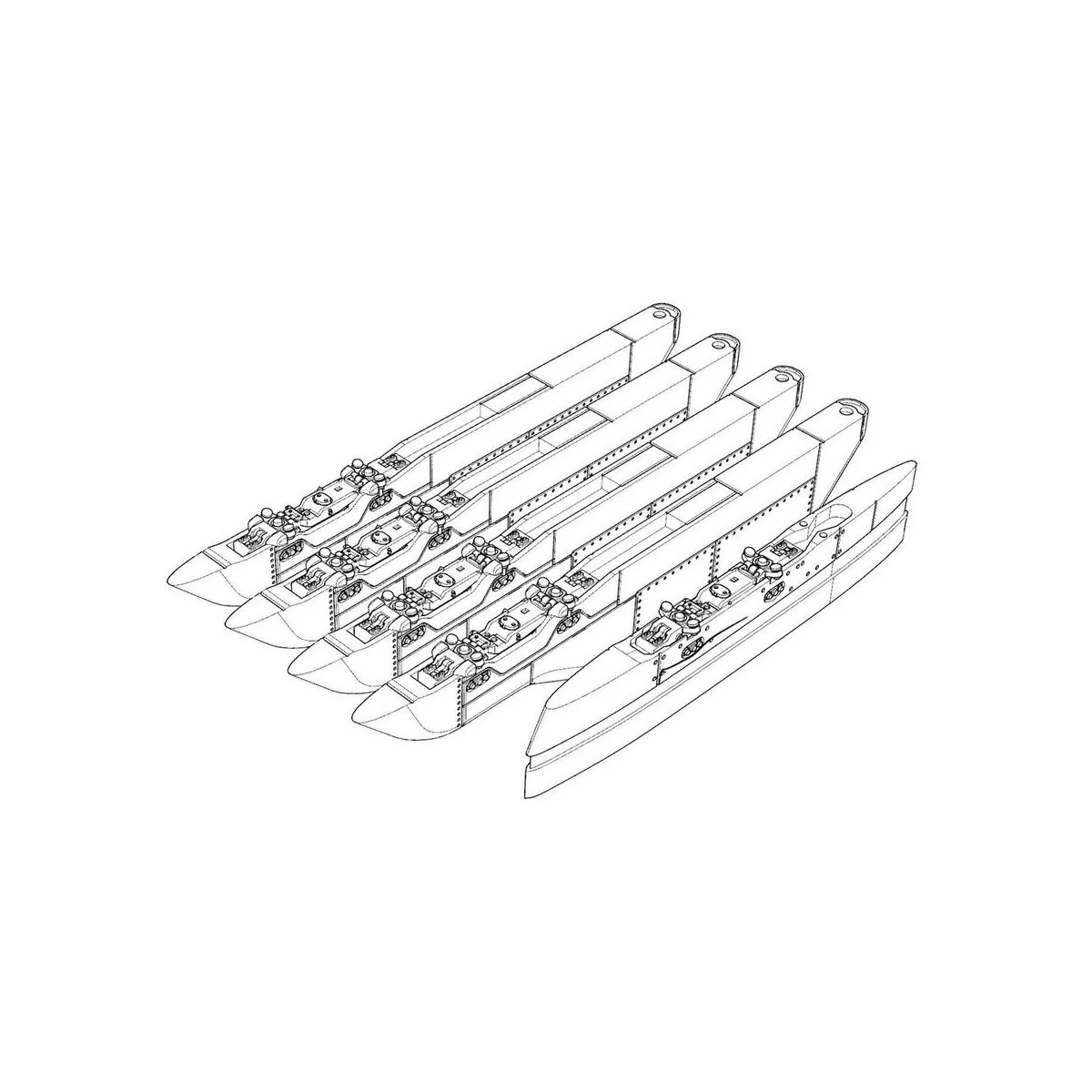 F/A-18 A/B/C/D Hornet pylones, 1/48 - Brengun BRL48138 F/A-18 A/B/C/D Hornet pylones, 1/48 - Brengun BRL48138