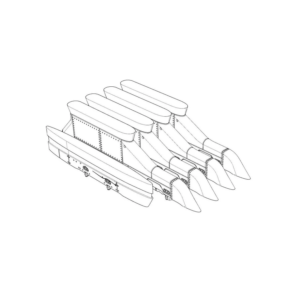 F/A-18 A/B/C/D Hornet pylones, 1/48 - Brengun BRL48138 F/A-18 A/B/C/D Hornet pylones, 1/48 - Brengun BRL48138