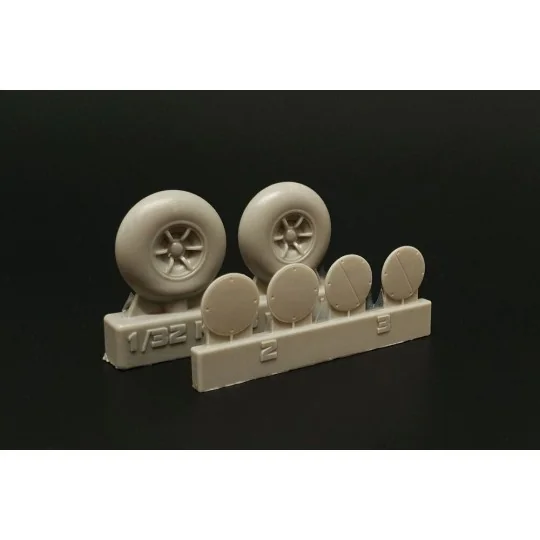 Ki-43 Hayabusa Wheels - Brengun BRL32041