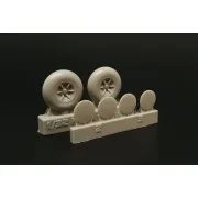 Ki-43 Hayabusa Wheels - Brengun BRL32041