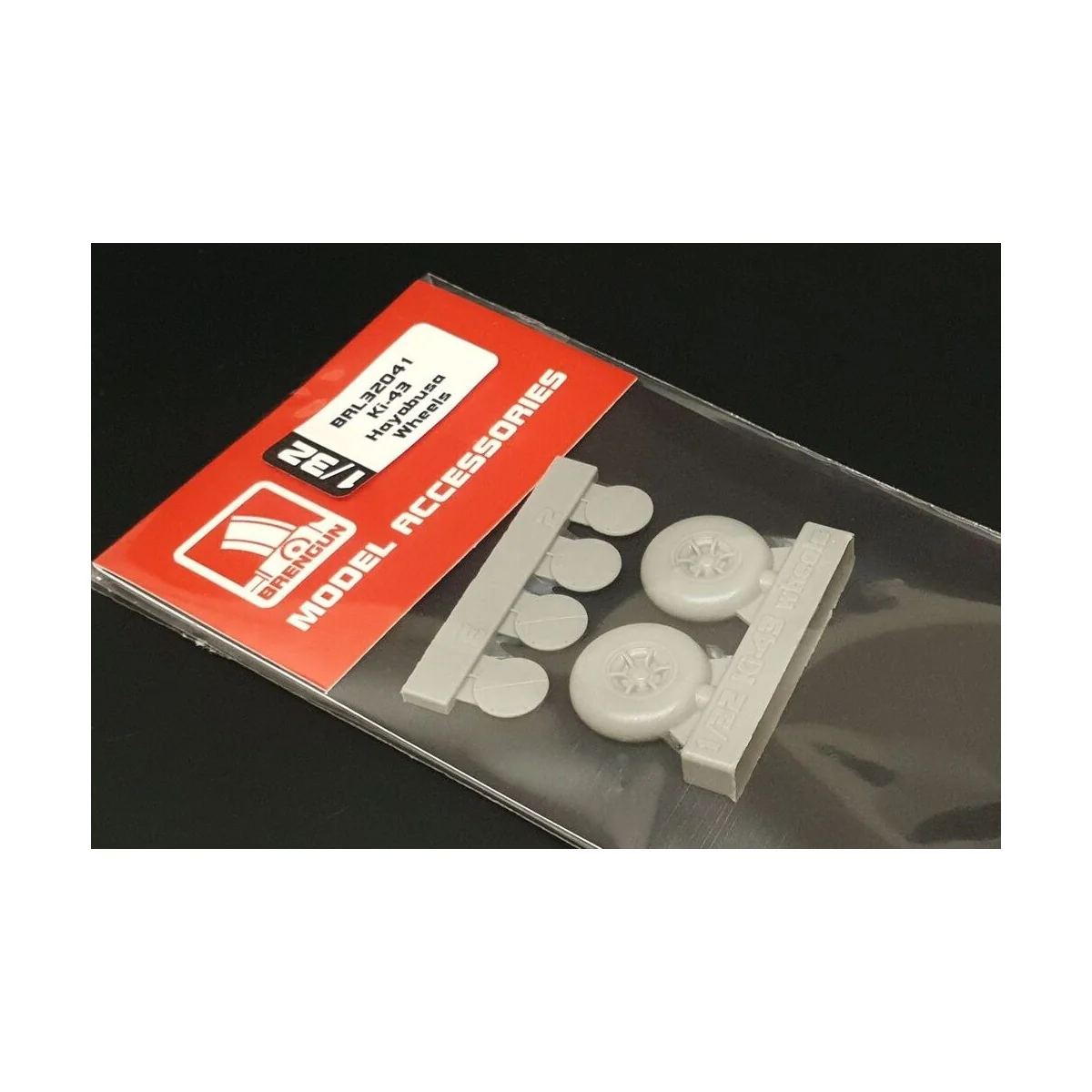 Ki-43 Hayabusa Wheels, 1/32 - Brengun BRL32041