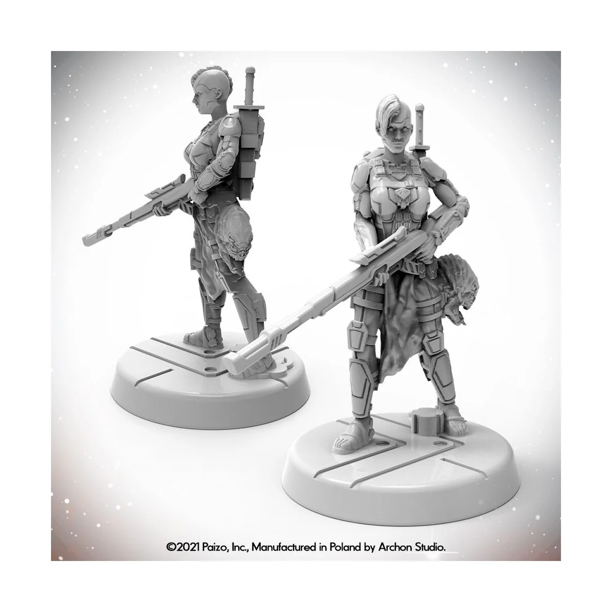 Masters of the Universe Miniatures: ANDROID XENOSEEKER - Archon Stu...