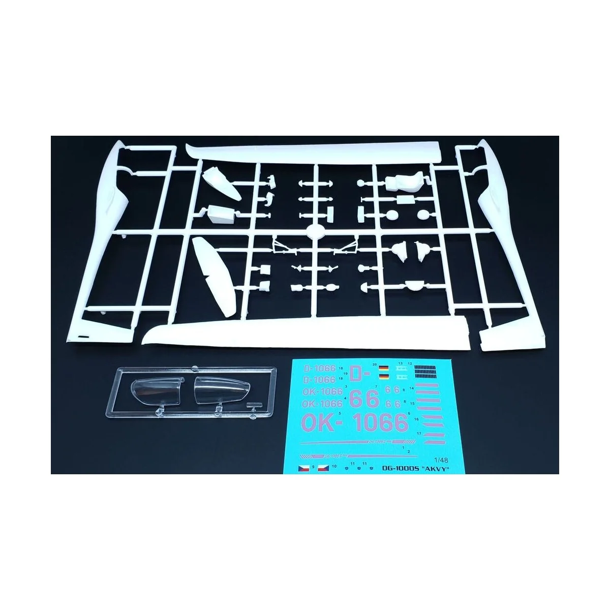 DG-1000S Glider AKVY, 1/48 - Brengun BRP48006 DG-1000S Glider AKVY, 1/48 - Brengun BRP48006