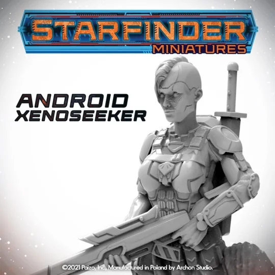 Masters of the Universe Miniatures: ANDROID XENOSEEKER - Archon Stu...