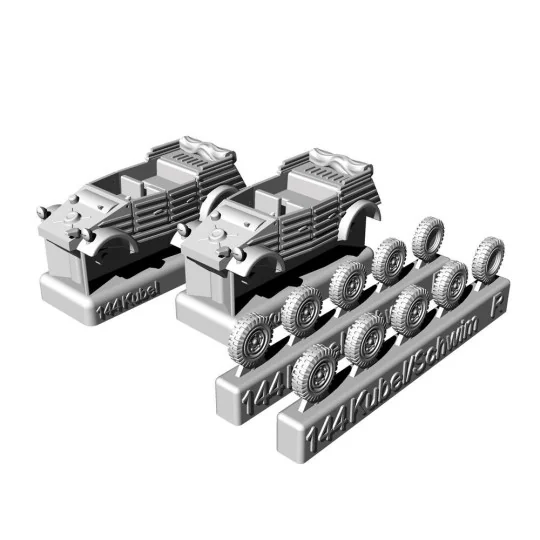 Kubelwagen (2pcs) - Brengun BRS144052