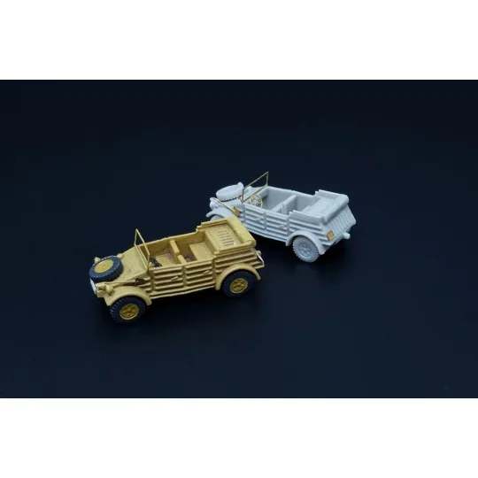 Kubelwagen (2pcs), 1/144 - Brengun BRS144052
