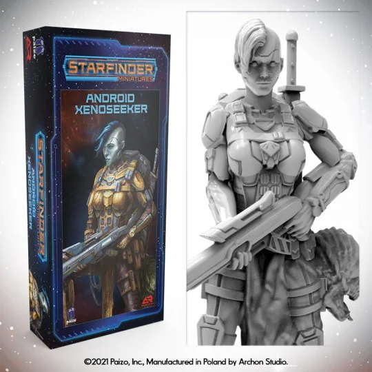 Masters of the Universe Miniatures: ANDROID XENOSEEKER - Archon Stu...