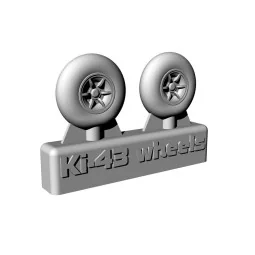 Ki-43 Wheels, 1/72 - Brengun BRL72226