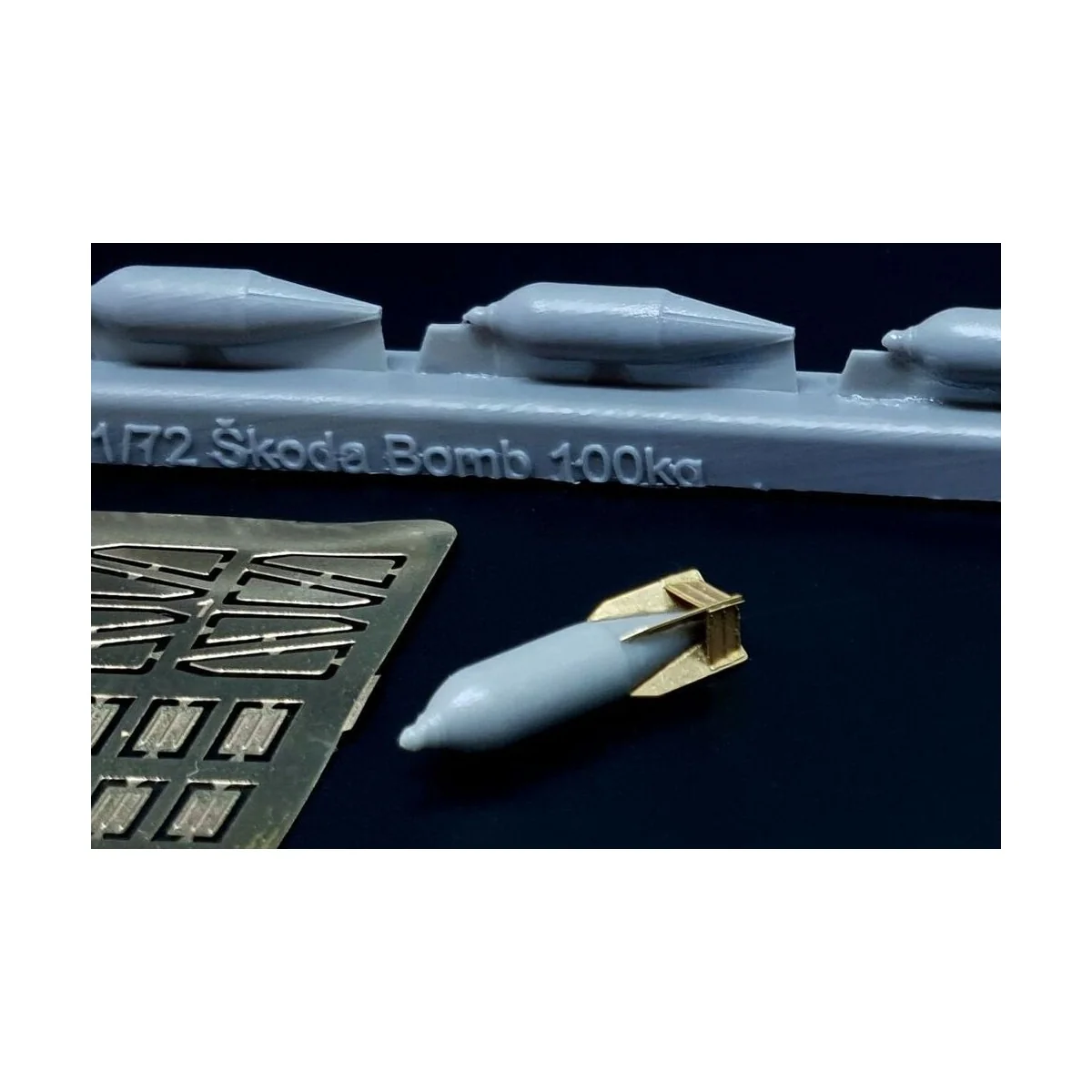 Skoda 100kg bomb (interwar period), 1/72 - Brengun BRL72231 Skoda 100kg bomb (interwar period), 1/72 - Brengun BRL72231