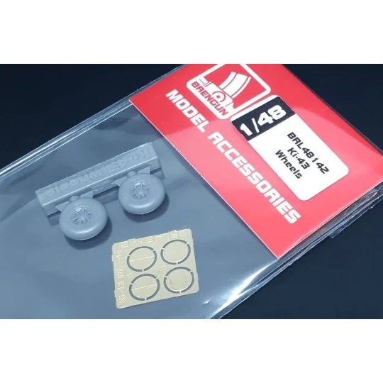 Ki-43 Wheels, 1/48 - Brengun BRL48142