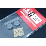 Ki-43 Wheels, 1/48 - Brengun BRL48142