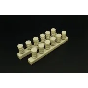 Fuel barrels, 1/72 - Hauler HLH72118 Fuel barrels, 1/72 - Hauler HLH72118