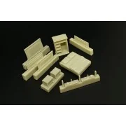 Bedroom furniture, 1/72 - Hauler HLH72119