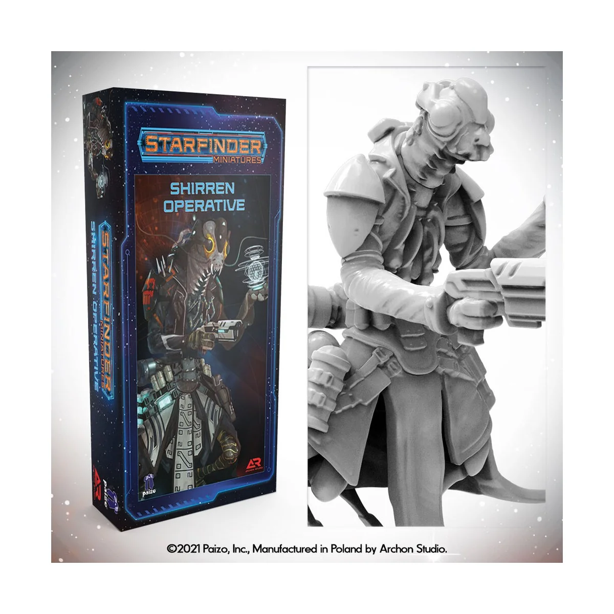 Masters of the Universe Miniatures: SHIRREN OPERATIVE - Archon Stud...