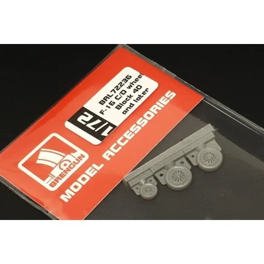 F-16 CD wheel Block 40 and later, 1/72 - Brengun BRL72236 F-16 CD wheel Block 40 and later, 1/72 - Brengun BRL72236