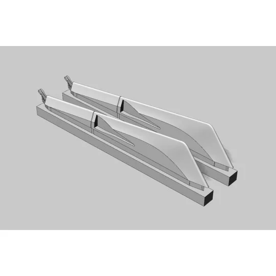 F-14ABD Ventral Fins, 1/72 - Brengun BRL72237 F-14ABD Ventral Fins, 1/72 - Brengun BRL72237