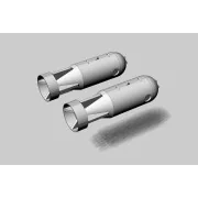 Mk54 depth charge (2pcs), 1/48 - Brengun BRL48147