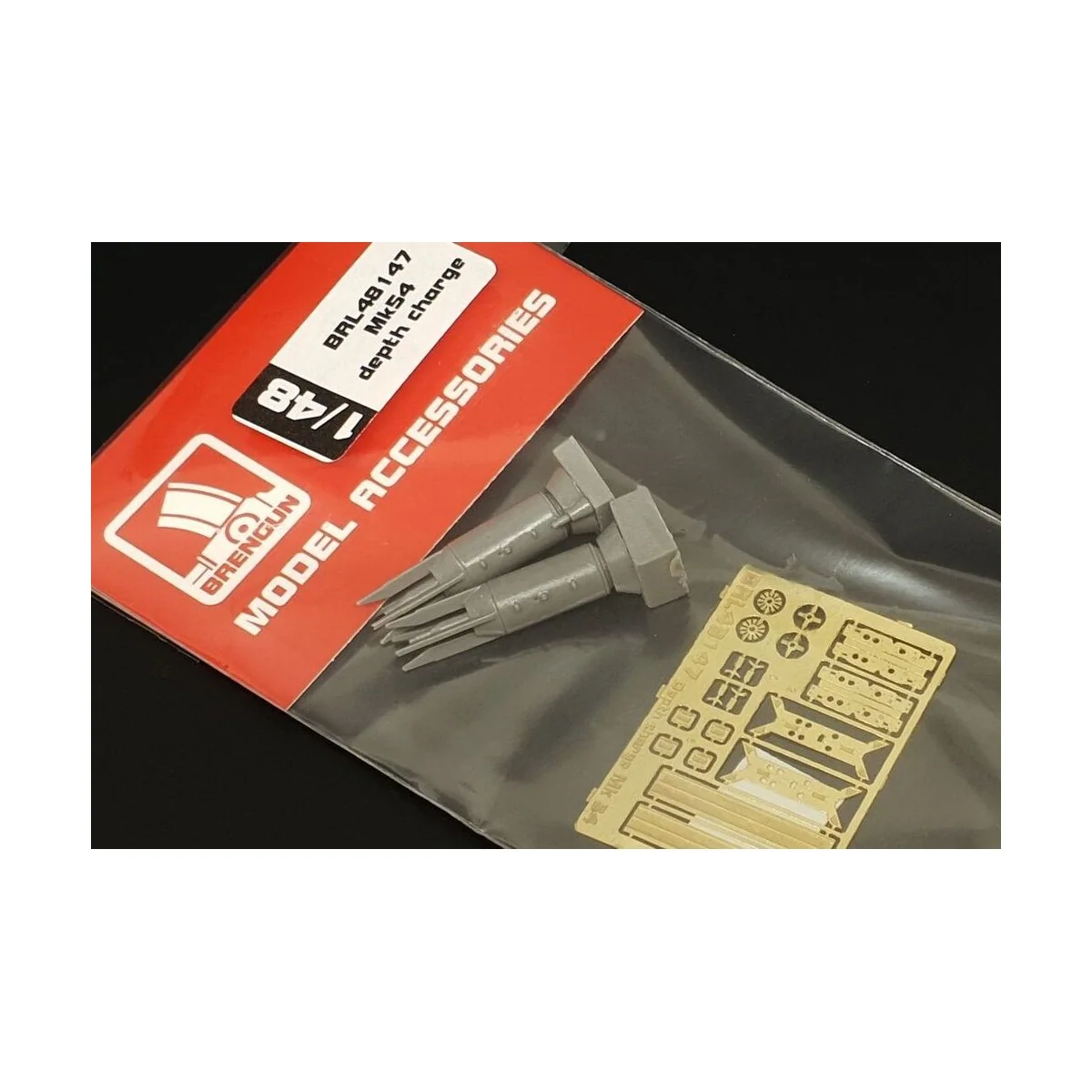 Mk54 depth charge (2pcs), 1/48 - Brengun BRL48147