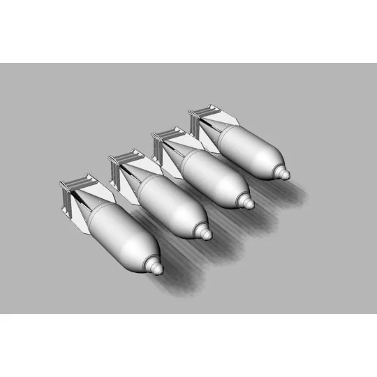 Škoda 100kg bomb, 1/48 - Brengun BRL48149 Škoda 100kg bomb, 1/48 - Brengun BRL48149