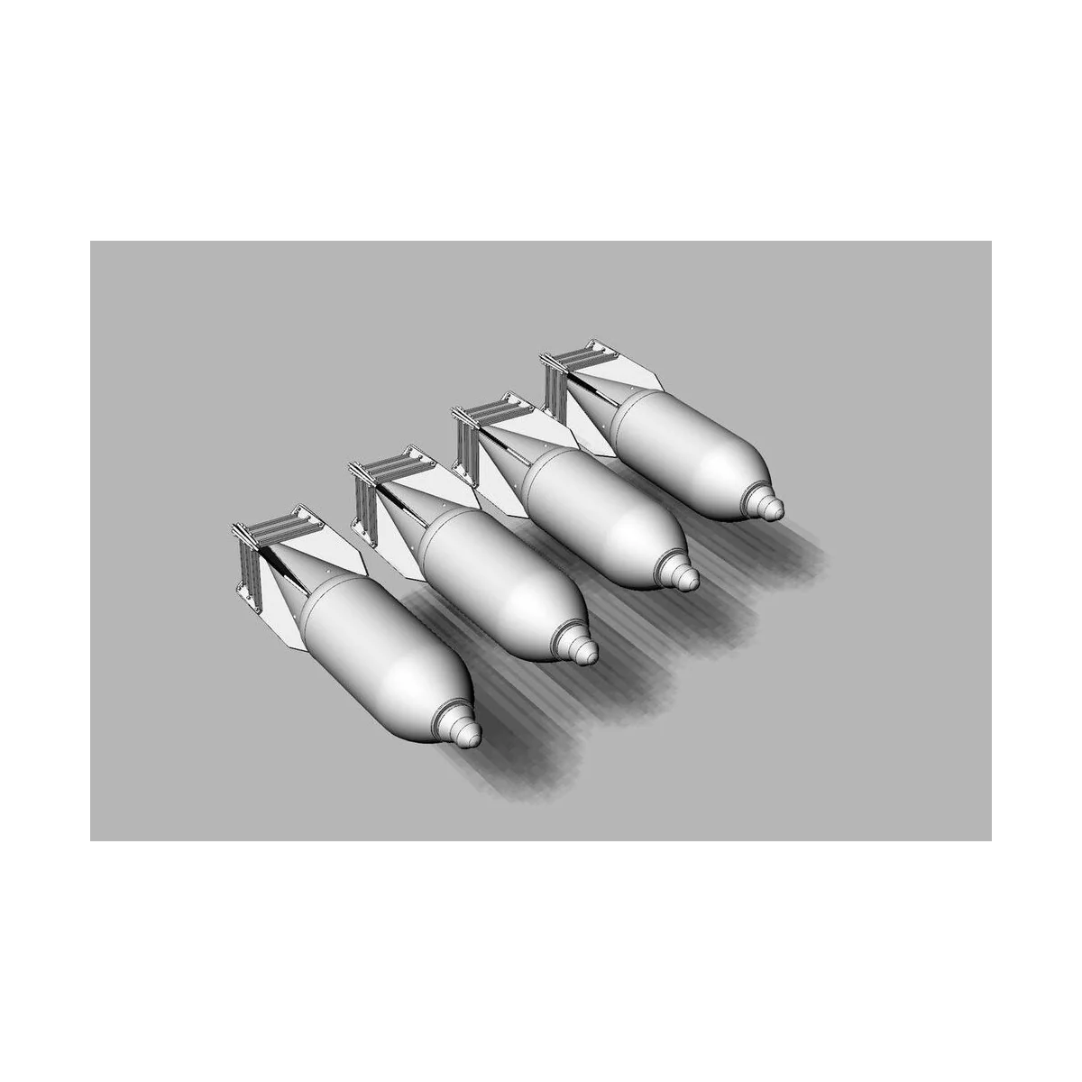 Škoda 100kg bomb, 1/48 - Brengun BRL48149 Škoda 100kg bomb, 1/48 - Brengun BRL48149