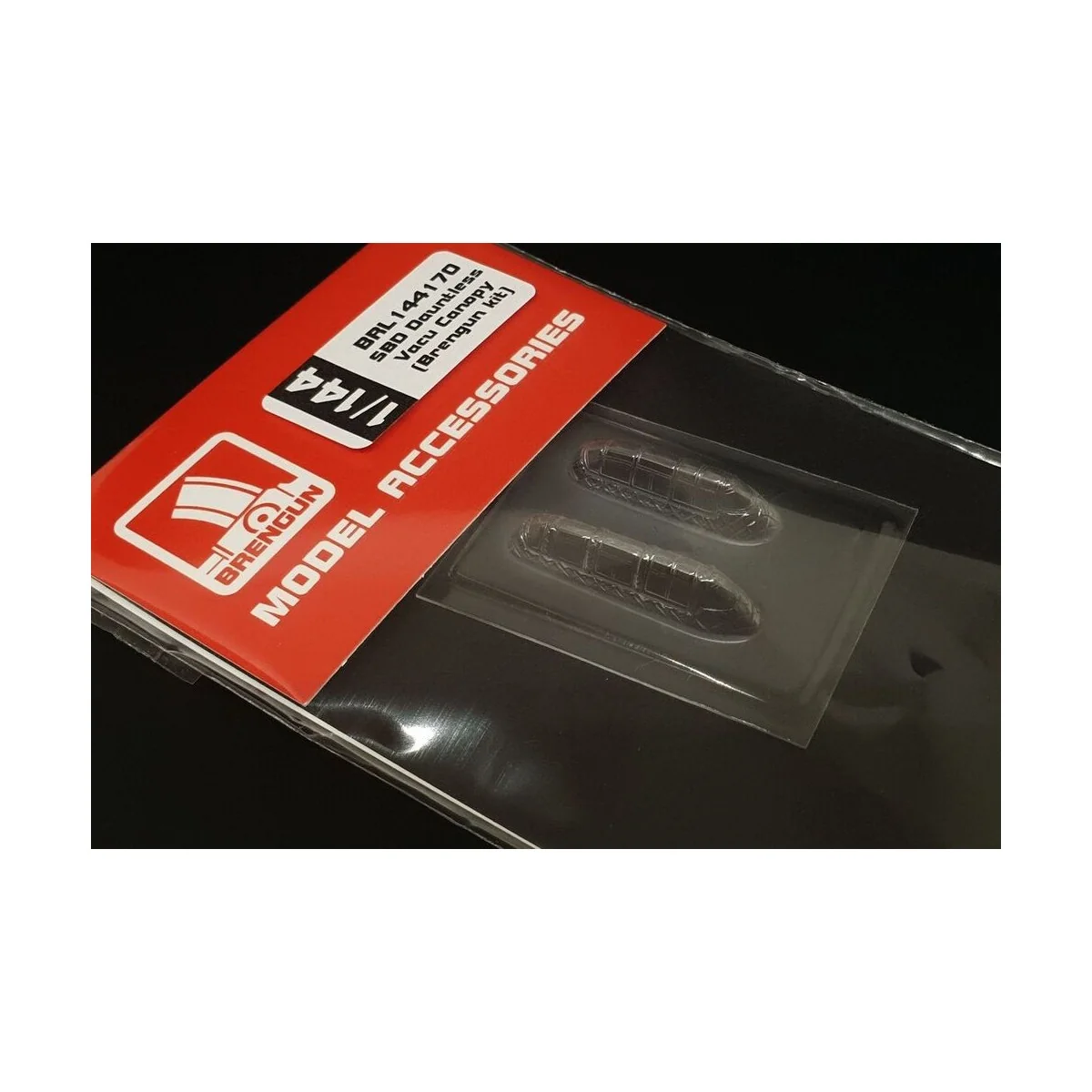 SBD Dauntless Vacu Canopy (Brengun kit), 1/144 - Brengun BRL144170