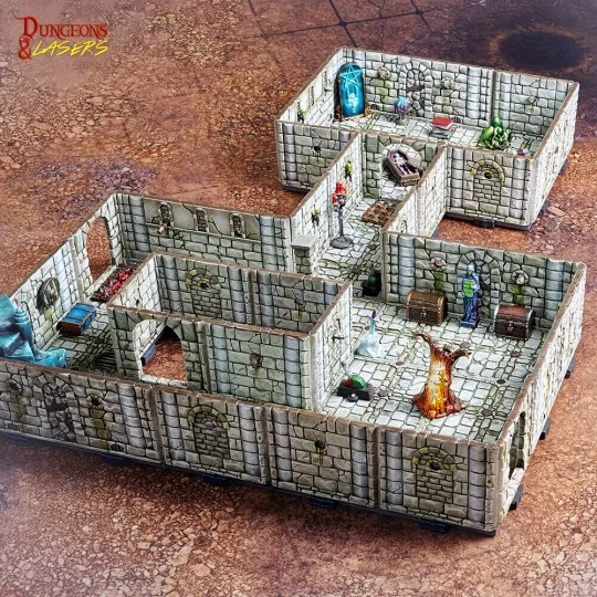 Dungeons & Lasers Starter Set: FANTASY - Archon Studio DNL0026