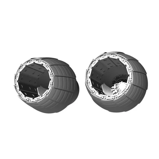 F_A-18 E_F engine nozzles (Hasegawa kit), 1/72 - Brengun BRL72252