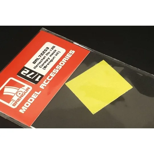 Henschel Hs-126 Canopy mask (Brengun kit) - Brengun BRL72253