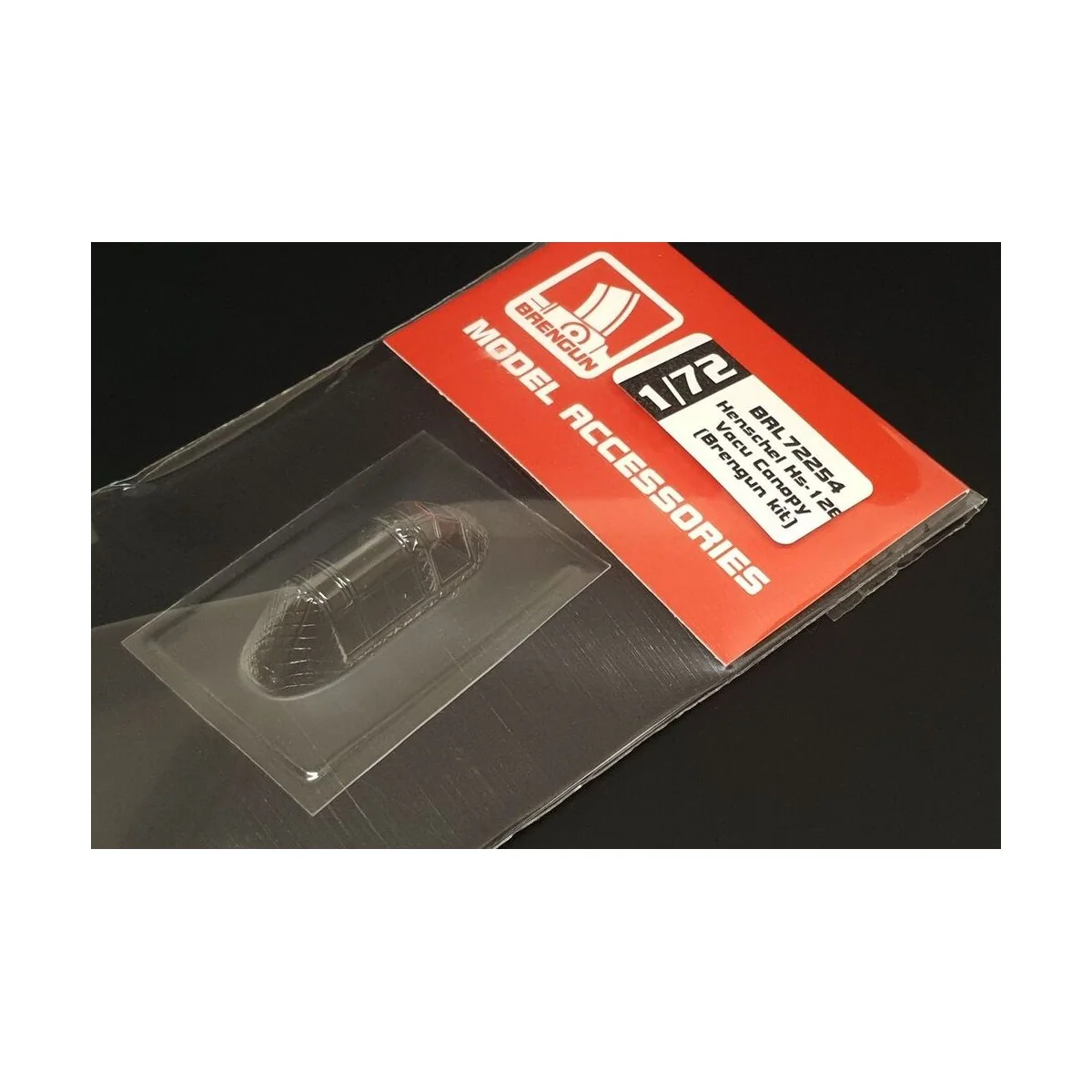 Henschel Hs-126 Vacu Canopy (Brengun kit) - Brengun BRL72254