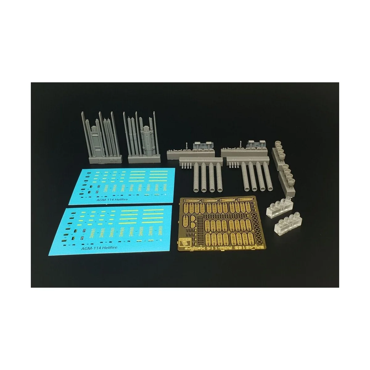 AGM-114 Hellfire (8pcs 2 racks), 1/48 - Brengun BRL48153