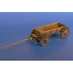 Farm horse drawn wagon, 1/72 - Hauler HLH72130