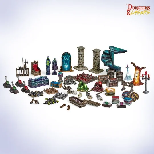 Dungeons & Lasers Expansion Set: FANTASY CUSTOMIZATION BITS - Archo...