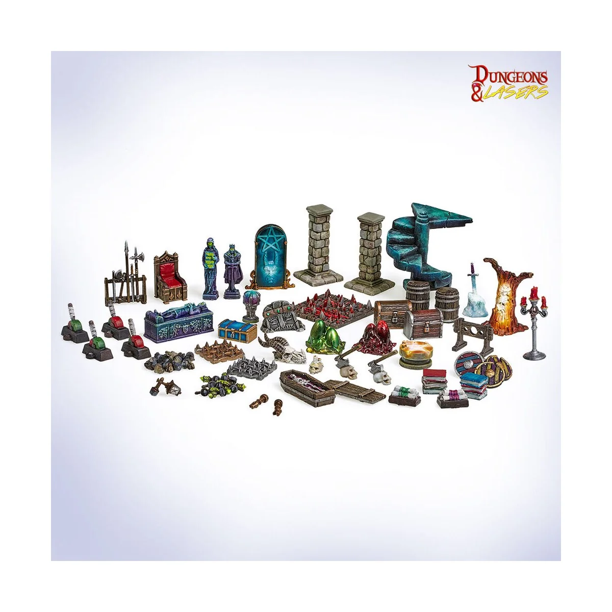 Dungeons & Lasers Expansion Set: FANTASY CUSTOMIZATION BITS - Archo...