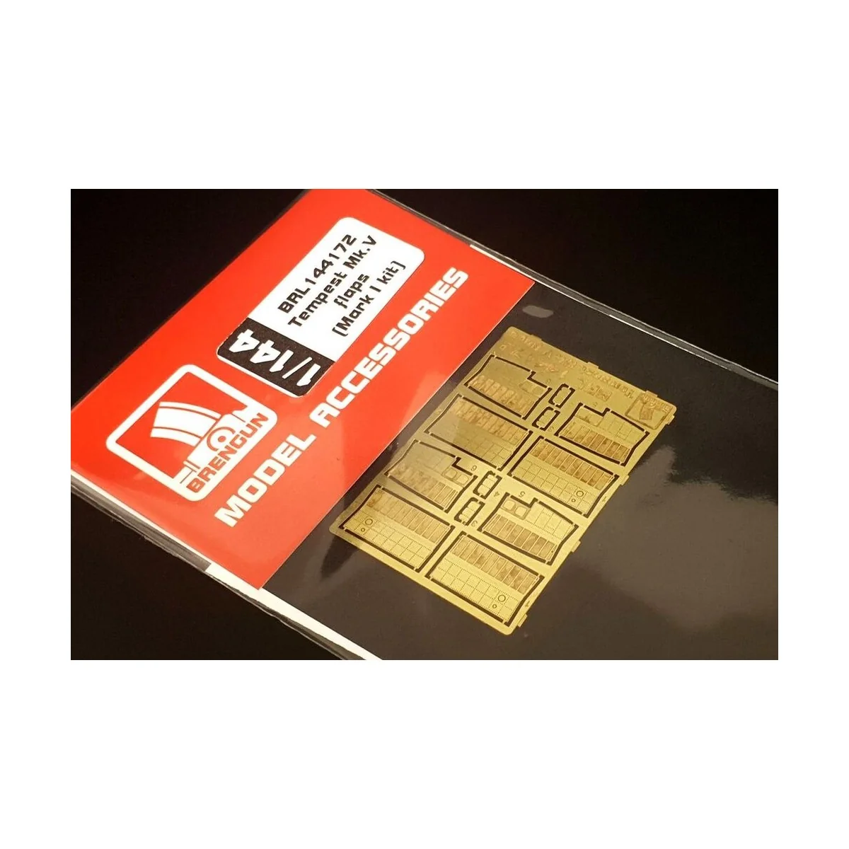 Hawker Tempest Mk.V flaps (Mark I kit), 1/144 - Brengun BRL144172 Hawker Tempest Mk.V flaps (Mark I kit), 1/144 - Brengun BRL144172