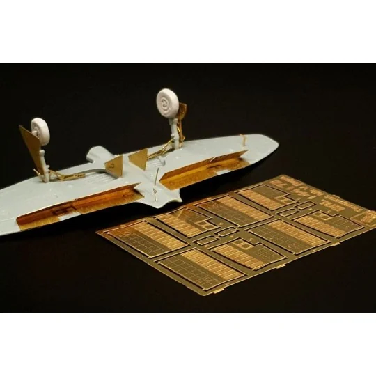 Hawker Tempest Mk.V flaps (Mark I kit), 1/144 - Brengun BRL144172 Hawker Tempest Mk.V flaps (Mark I kit), 1/144 - Brengun BRL144172