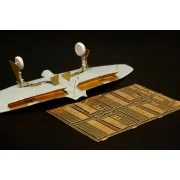 Hawker Tempest Mk.V flaps (Mark I kit), 1/144 - Brengun BRL144172 Hawker Tempest Mk.V flaps (Mark I kit), 1/144 - Brengun BRL144172