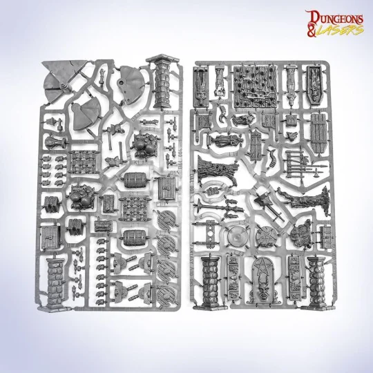 Dungeons & Lasers Expansion Set: FANTASY CUSTOMIZATION BITS - Archo...