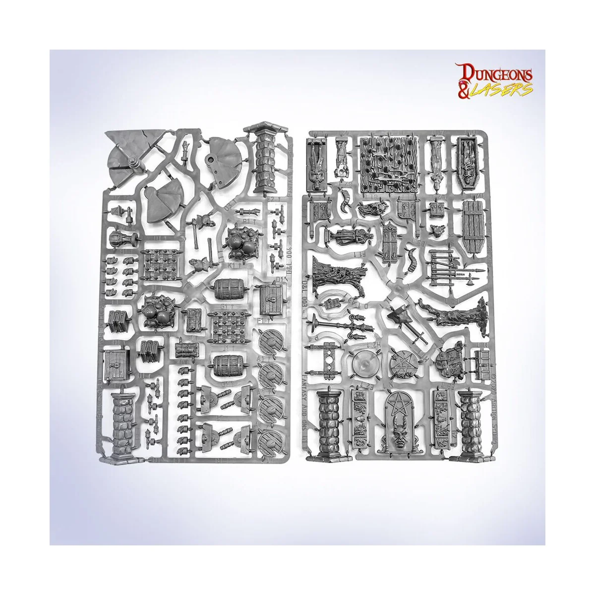 Dungeons & Lasers Expansion Set: FANTASY CUSTOMIZATION BITS - Archo...