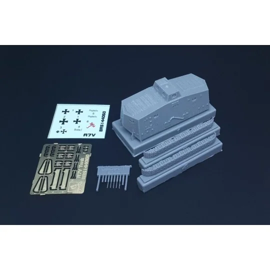 A7V German tank WWI, 1/144 - Brengun BRS144060 A7V German tank WWI, 1/144 - Brengun BRS144060