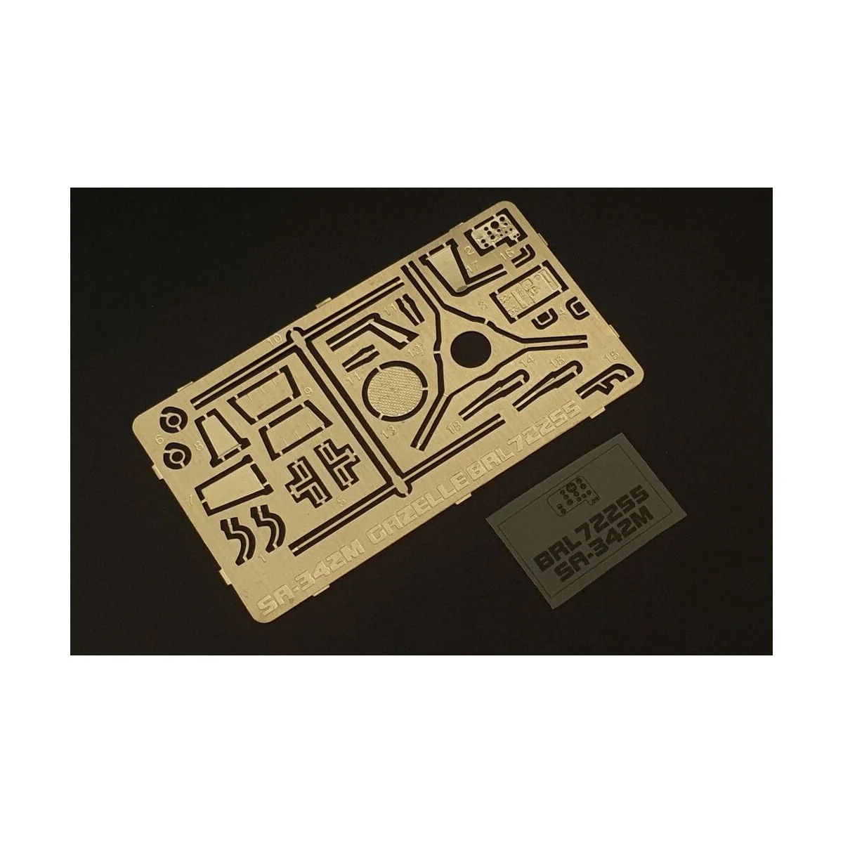 SA-342M Gazelle (Airfix/Heller kit), 1/72 - Brengun BRL72255