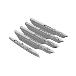 F/A-18 A/B/C/D Hornet pylons, 1/72 - Brengun BRL72256