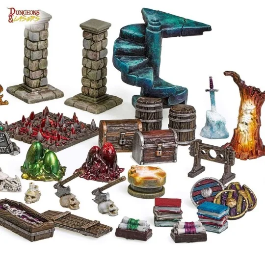 Dungeons & Lasers Expansion Set: FANTASY CUSTOMIZATION BITS - Archo...