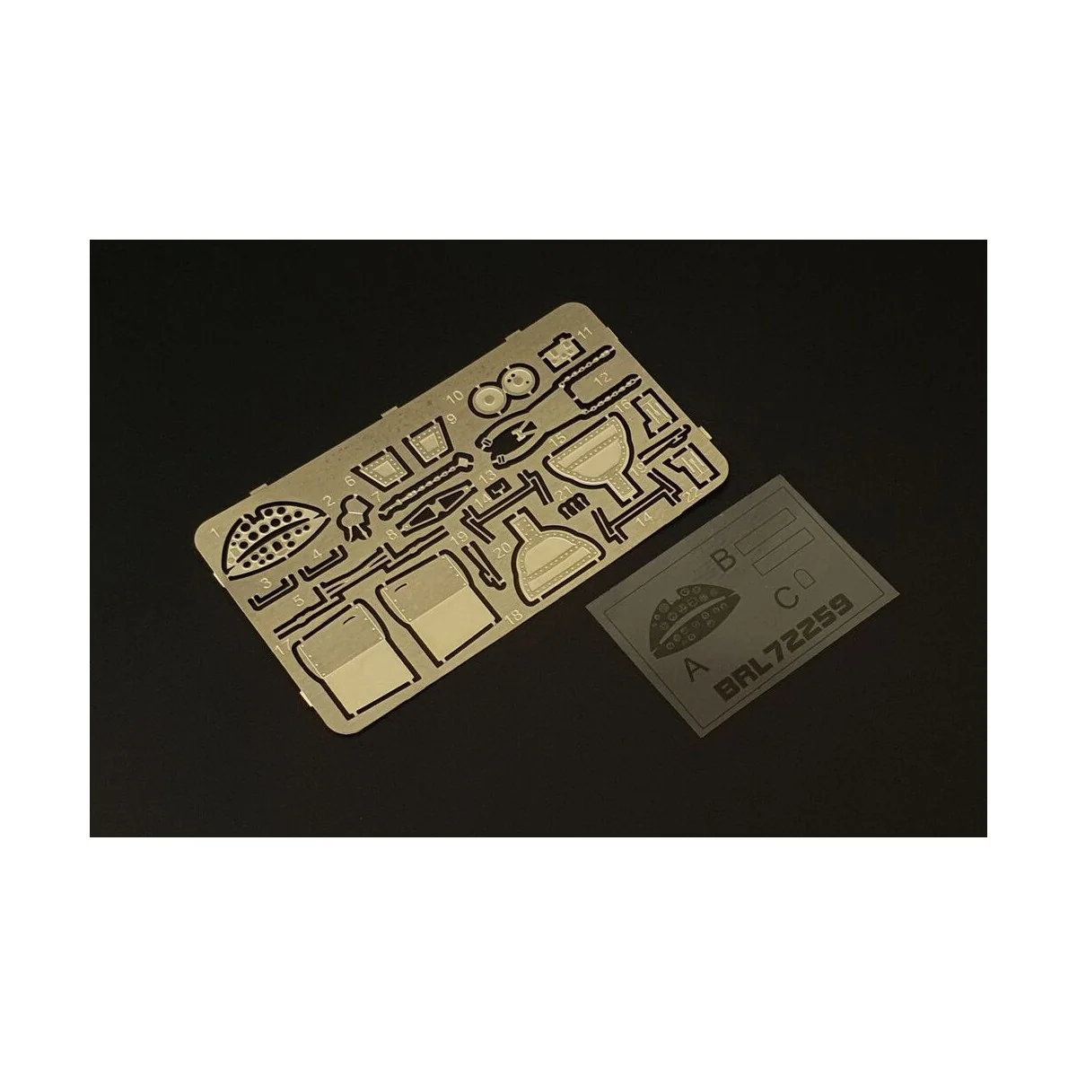 Fiat G.50 bis (Fly kit), 1/72 - Brengun BRL72259 Fiat G.50 bis (Fly kit), 1/72 - Brengun BRL72259