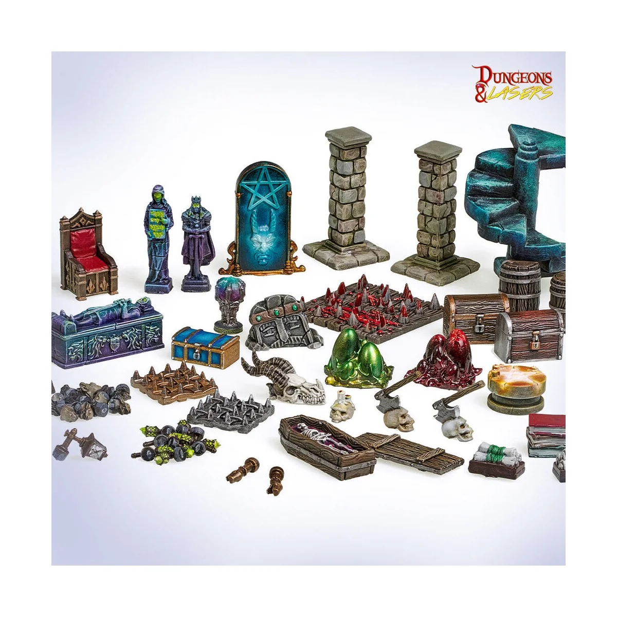 Dungeons & Lasers Expansion Set: FANTASY CUSTOMIZATION BITS - Archo...