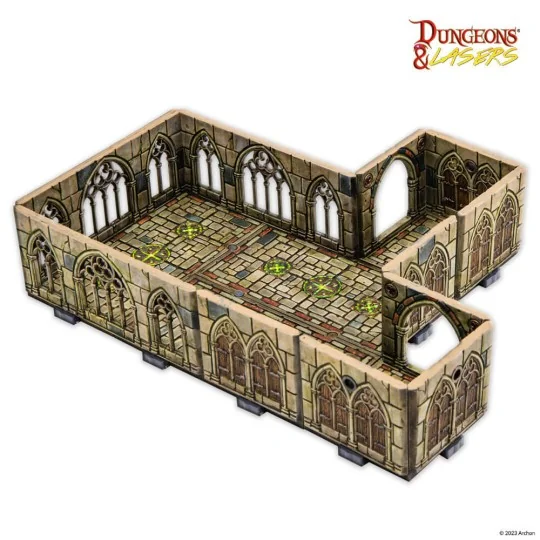 Dungeons & Lasers Expansion Set: CURSED CATHEDRAL - Archon Studio D...