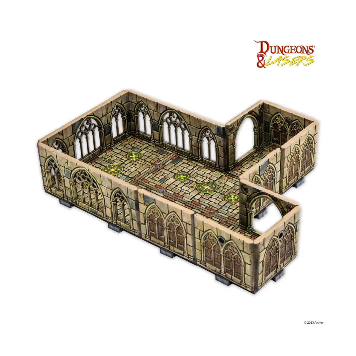 Dungeons & Lasers Expansion Set: CURSED CATHEDRAL - Archon Studio D...