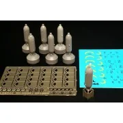 US GP 100lb AN-M30A1 bombs (6pcs) - Brengun BRL32044