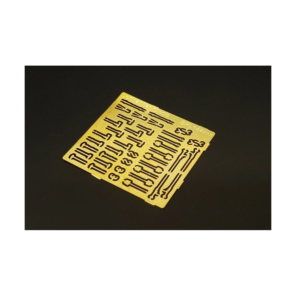 WWII German tank tools, 1/144 - Brengun BRL144174