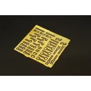 WWII German tank tools - Brengun BRL144174